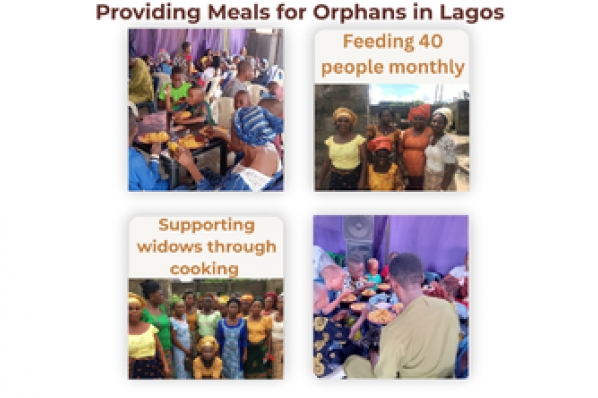 Meals for Orphans in Lagos
